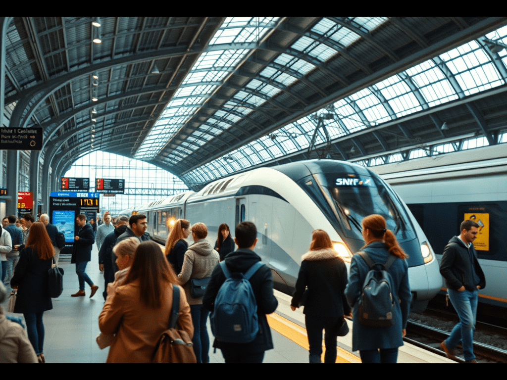 Réforme ferroviaire : évolution de la SNCF en 5&nbsp;branches