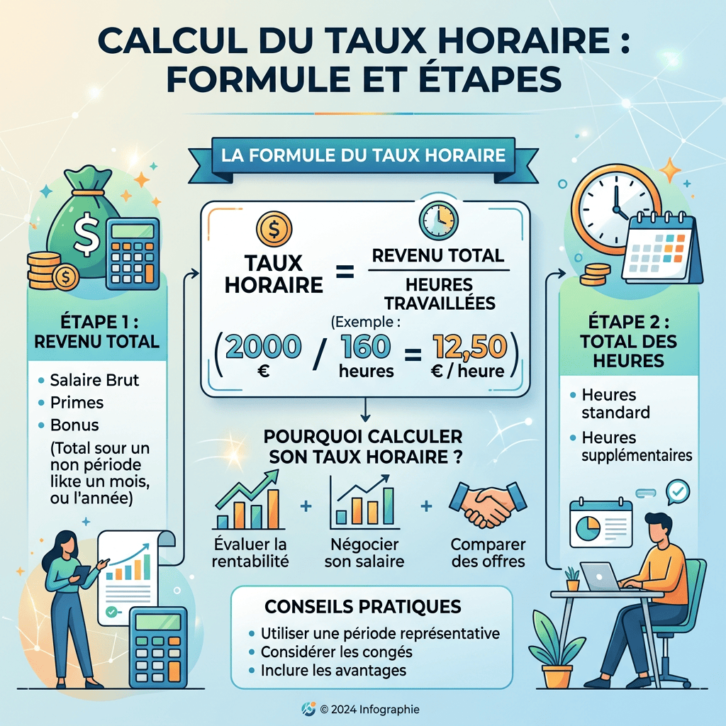 Méthodologie de calcul du coût&nbsp;horaire